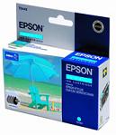 Original Epson Cyan Ink Cartridge 13ml C13T044240 T0442 - Free UK Delivery